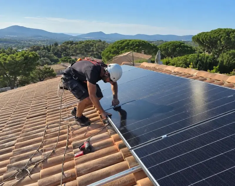 Installateur panneaux solaires Courchamps — pose photovoltaïque sur toiture